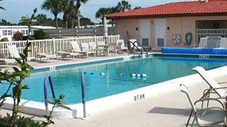 Spanish Lakes Mobile Home Park Community Pool